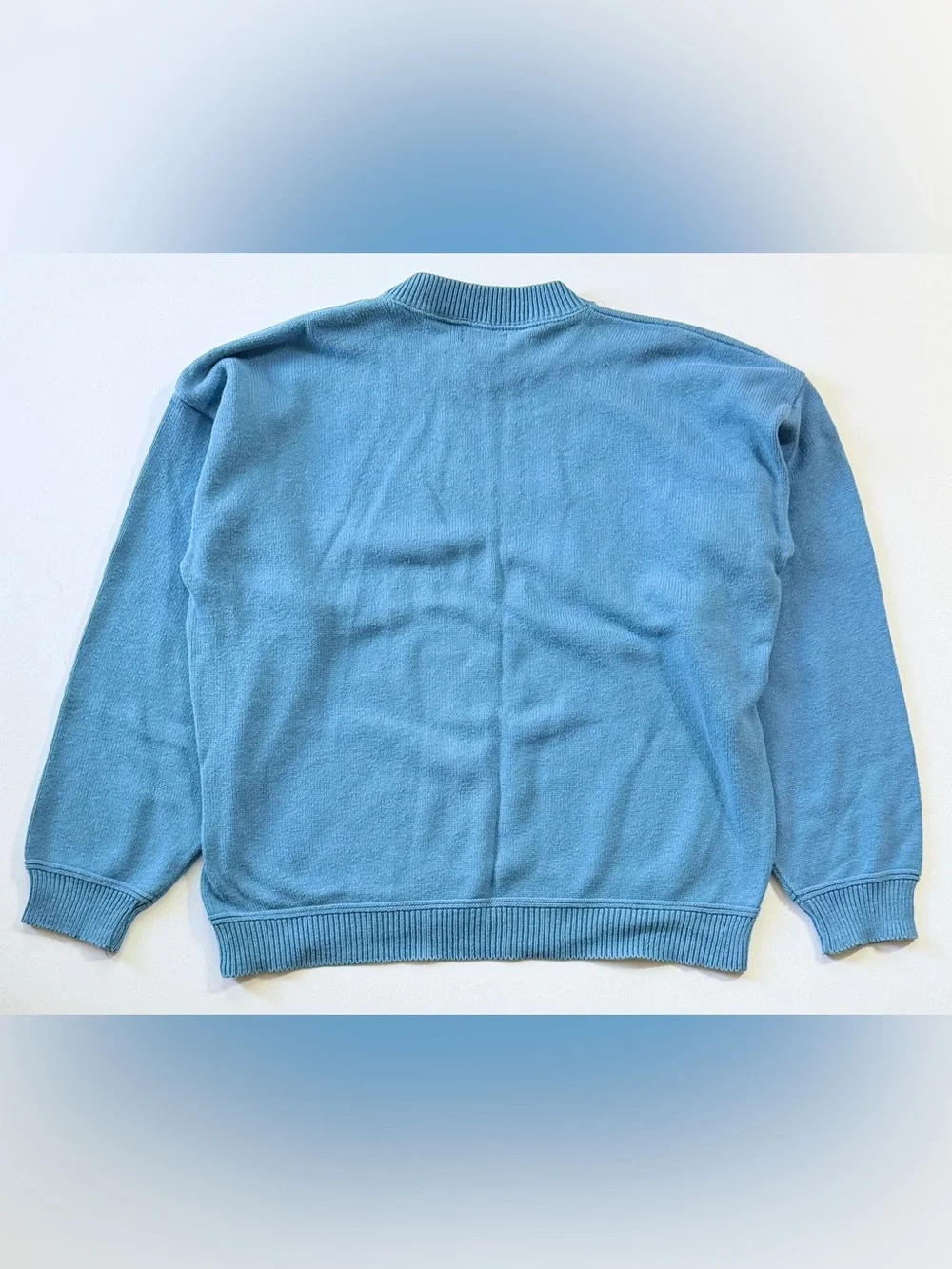 Vintage Mens Susquehanna Trail Outfitters Golf Sweater XL Embroidered